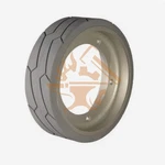Wheel/tires Assy Non-marking Solid 323 X100 Jlg 2915012. Fixed Price $55.00.