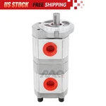 HGP-33A-F8-8R Hydraulic Double Gear Pump Excavator Loader Forklift 19.05MM. Fixed Price $380.00.