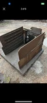 Brudi Forklift Bale Carton Cardboard Clamp Grapple Squeeze 2500 Lbs Cap. Fixed Price $2999.00.
