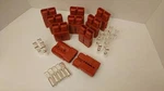 10 Charger Plugs+contacts, #4AWG, Anderson/itec, SB175A-600V, Forklifts, 4X4. Fixed Price $109.57.
