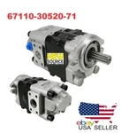 67110-30520-71 Toyota 7DU35 45 Forklift With 15Z Hydraulic Pump New HP020. Fixed Price $963.00.