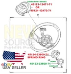 45121-12471-71 45121-26651-71 Button Pad Cup Horn Toyota Forklift 8 Series. Fixed Price $15.90.