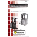 Ideal Warehouse Innovations, Inc. 70-1077-CP Replacement Checklist BOOK,1 3/8". Fixed Price $87.58.