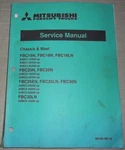 Mitsubishi FBC15N FBC18N FBC18LN FBC20N FBC25N FBC30LN Forklift Service Manual. Fixed Price $59.99.