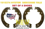 1515374 Hyster 580032688 Yale Brake Set Of SF002 X4. Fixed Price $115.00.