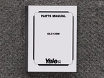 Yale Forklift GLC120M Parts Catalog Manual. Fixed Price $106.23.