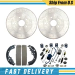 Rear Brake Drums Shoes & Hardware Spring Kit Fits Toyota Sienna 2004-2010. Fixed Price $367.06.