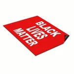 Car Magnet Set Of 2 Black Lives Matter Red Advertising Industrial Sign. Fixed Price $62.99.