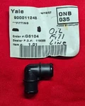 Yale 900011248 Forklift Oil Fill Line Elbow Fitting - New. Fixed Price $11.99.