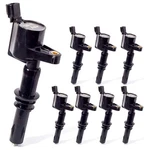 Ksu Ignition Coil, Compatible W/ Select Ford, Lincoln, & Mercury Models (8 Pack). Fixed Price $42.99.