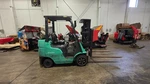 Late Model Mitsubishi FGC25N Lpg Forklift Approx. 2017+. Fixed Price $8250.00.
