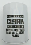 2743290 Clark Forklift Oil Filter Oem SK-14191118TB. Fixed Price $30.58.