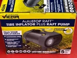Victor Hopkins Autostop Raft Tire Inflator Plus Pump Automatically Shut-off. Fixed Price $39.99.