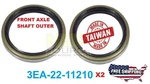 3EA-22-11210 Komatsu Forklift Set Of Outer Front Axle Oil Seal 42X53X7 RR239. Fixed Price $15.20.