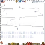 Fuel Injection Line Kit W/ Clamp For Caterpillar 3406B 3406C 1917942. Fixed Price $59.98.