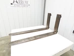A201-1 4X46.5" Class Steel Forklift Forks 16" Carriage 1-PAIR TS0320 2950X24. Fixed Price $414.99.