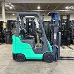 2020 Mitsubishi FGC15N 3000LB Used Forklift Triple Mast Sideshift 4047 Hours. Fixed Price $12950.00.