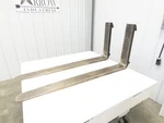Cascade 7000025 4X47-3/4" Class Steel Forklift Forks 16" Carriage 1-PAIR Read. Fixed Price $424.98.